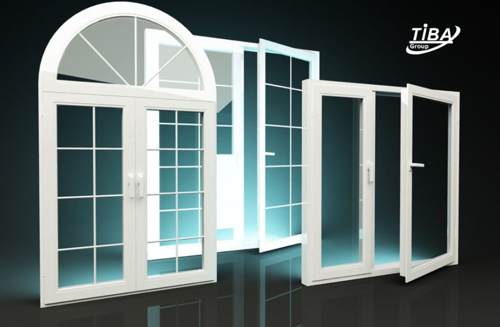 PVC أبواب حمامات UPVC