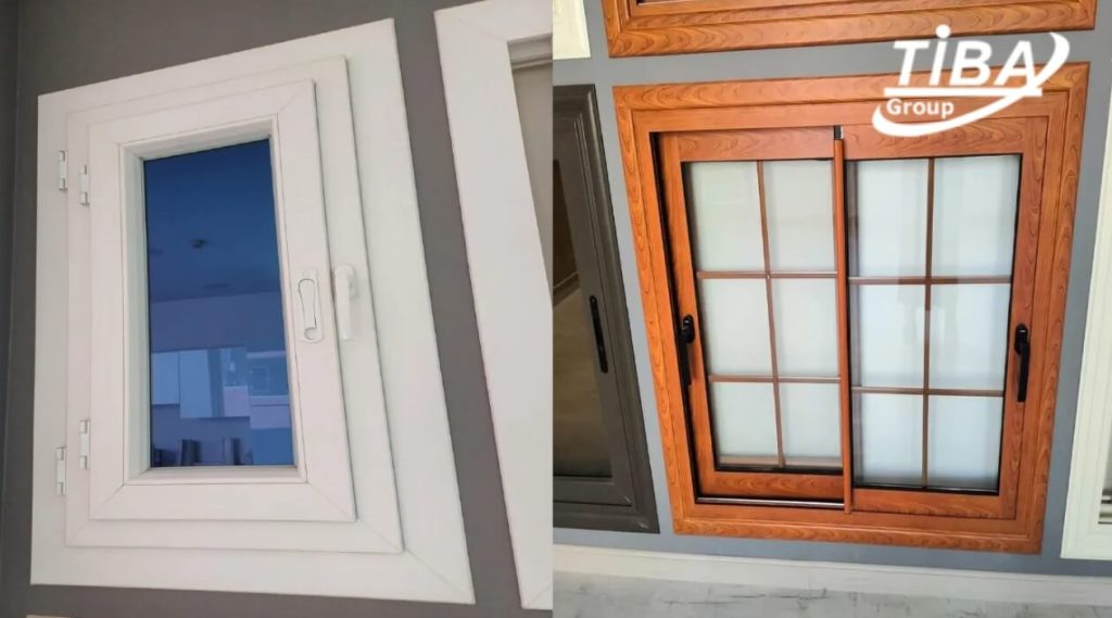 سعر متر شباك بي في سي