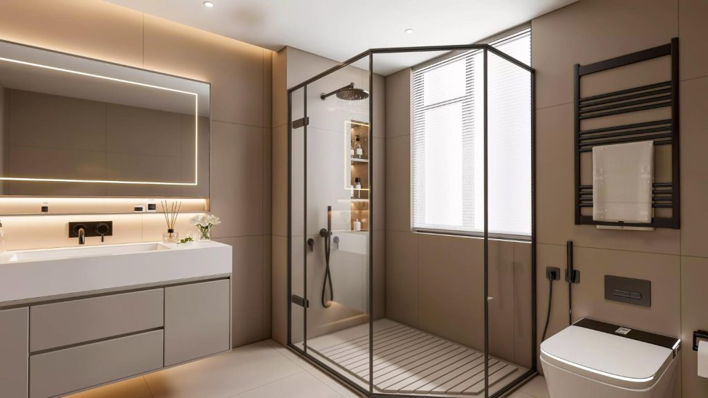 كبائن شاور زجاج سيكوريت