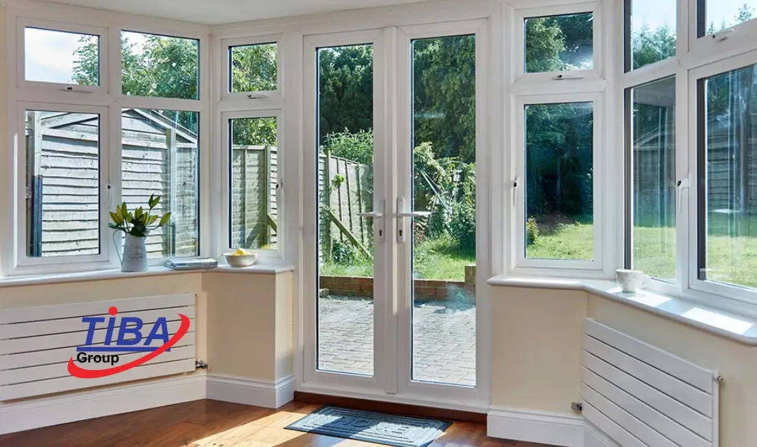 ابواب يو بي في سي للحمامات