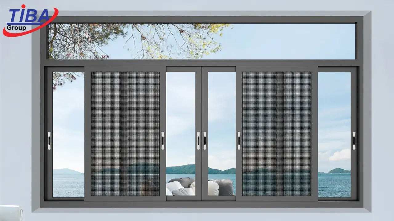 شبابيك الوميتال مودرن